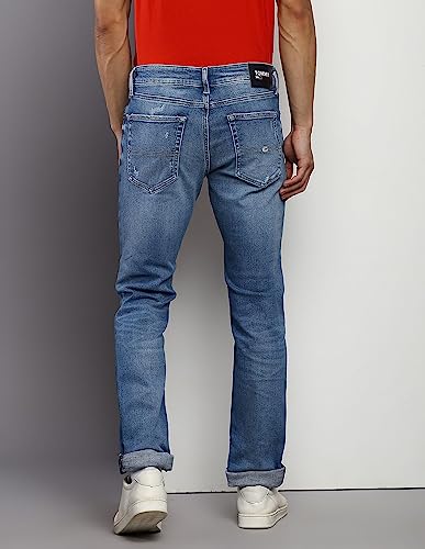 Tommy Hilfiger Men's Slim Fit Jeans (S23JMDB025_Blue