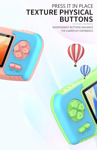 New World S2 Portable Handheld Game Player 2.4'' Screen Video Retro Game Console Handheld Video Game Set for Kids Retro Game Box with TV Game Support (Random Colour)