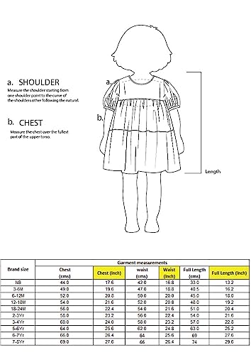 miniklub Baby Round Neck Half Sleeve Woven Polyester Sulphur Color Dress (18-24M)