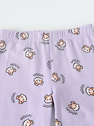 Max Girl's Regular Leggings (W24CLG06LILAC_Lilac