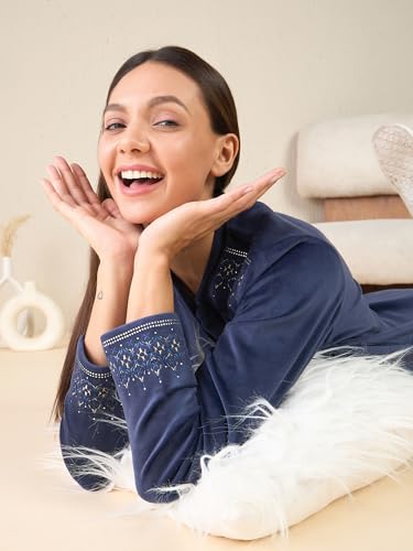 Sweet Dreams Women Solid Pyjama Set