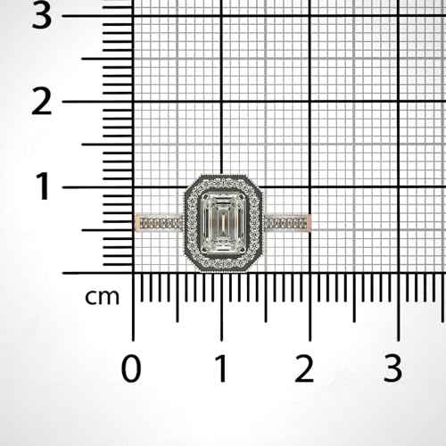 VALANOVA Hallmarked 14K Gold & Certified Lab Grown Diamond 0.76cts | Ring For Women's/Girls | Stylish & Elegant | VGR0467P | Ring Size: 14