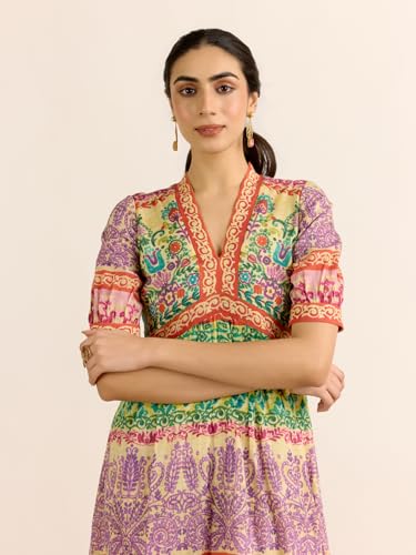 Aarke Ritu Kumar Multi Zephyr Long Dress Multicolour