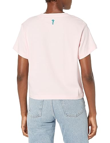 GUESS Women Pink Printed Round Neck T-Shirt