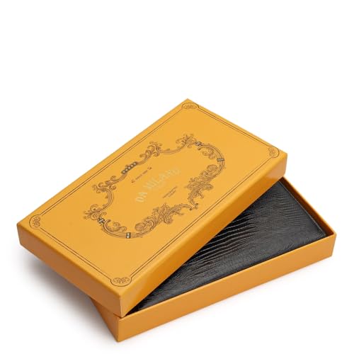 Da Milano Premium Leather Wallet for Women | Multi Compartment Travel Wallet - Black