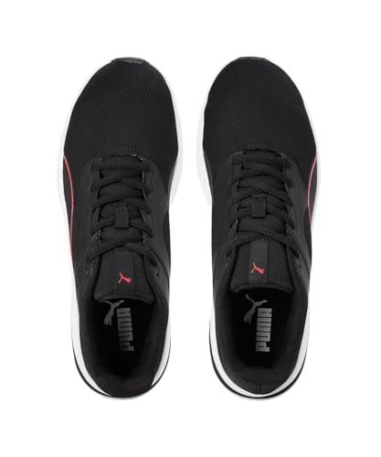 Puma Unisex-Adult Transport Black-High Risk Red Walking Shoe - 7 UK (37702803)
