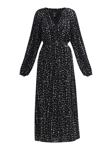 VERO MODA Womens Midi Dress Black