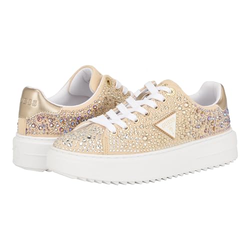 GUESS Denesa Women's Trainers, gold, 8 UK