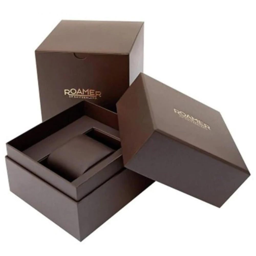 Roamer Analog Gold Dial Men's Watch-210665 49 25 20