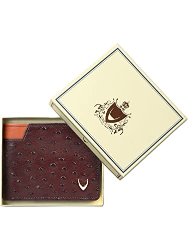 Hidesign mens EE 398-490 RF One size Chocolate Bi-fold Wallet