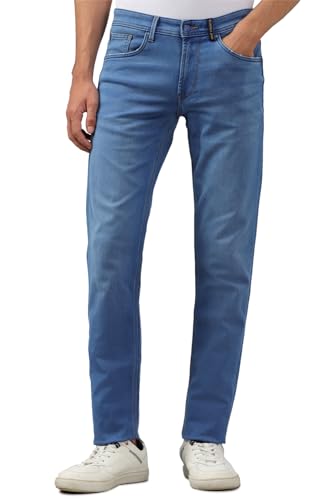 Allen Solly Men's Skinny Jeans (ALDNVSKFV34835_Blue