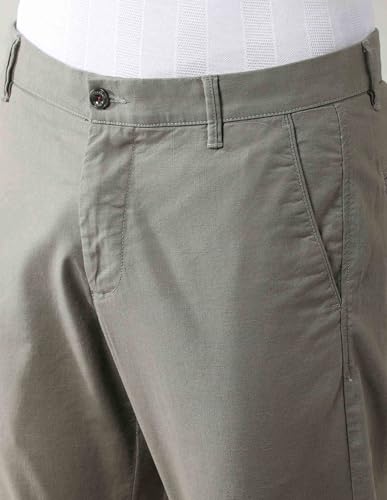 Arrow Sport Men's Slim Fit Night is Young Trousers Green