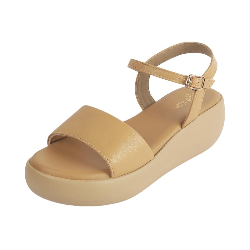 tresmode Impl Women's Casual Wedge Heel Sandals