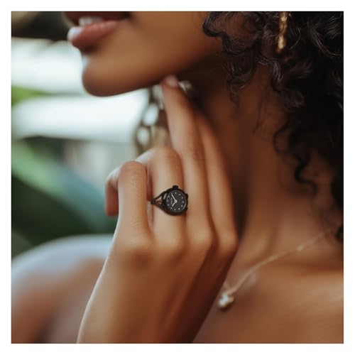 Invicta Black Finger Ring Watch for - Women 44484