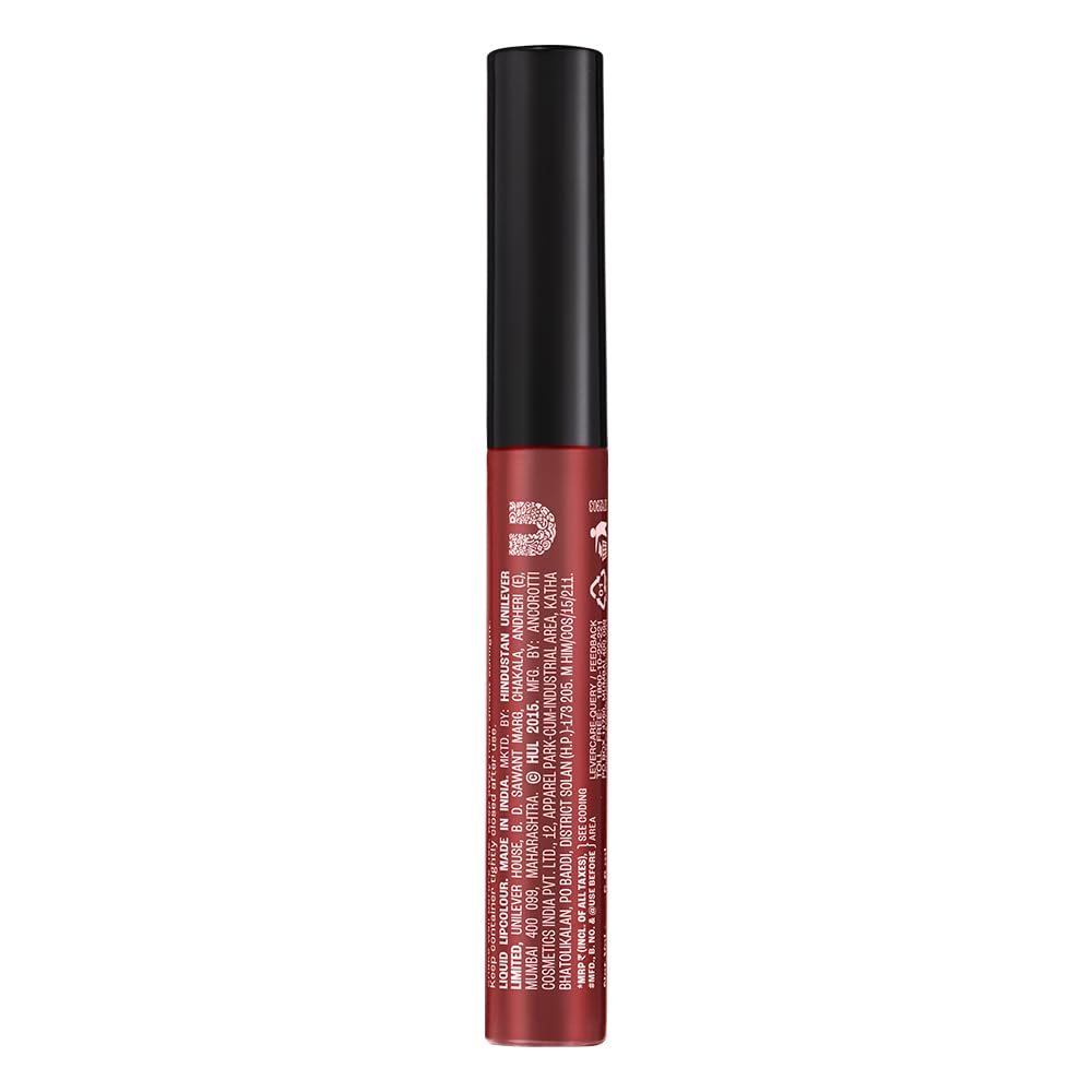 Lakme Forever Matte Liquid Lip Colour, Long-Lasting Liquid Lipstick, Lightweight & Transferproof, Smudgeproof - Nude Dream, 5.6ml