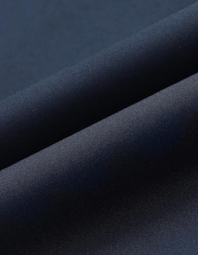 U.S.Polo Association Men's Solid Denver Slim Fit Trousers Blue