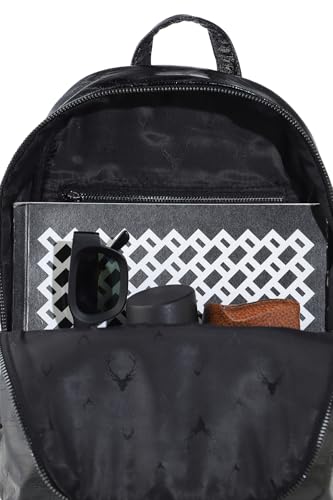 Women Black Casual Backpack