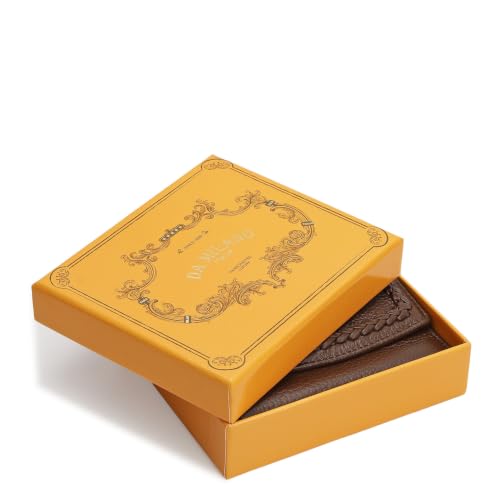 Da Milano Premium Leather Wallet for Women | Multi Compartment Travel Wallet - Mocha Brown (10583)
