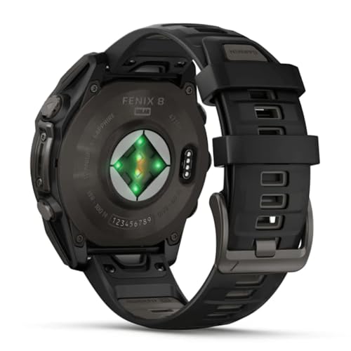 Garmin Fenix 8 47mm,AMOLED,Saph,CrbnGryTi/Blk,Blk/PebbleGryBnd