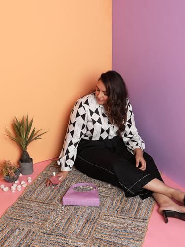 Vero Moda Curve Straight fit Pants (299147501_Jet Black_S)