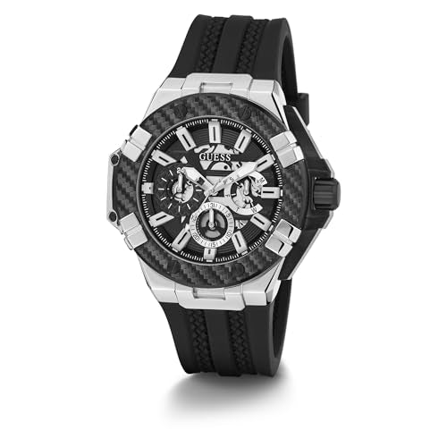 Guess Sport 47 mm Black Dial Men Chrono Watch- GW0515G1