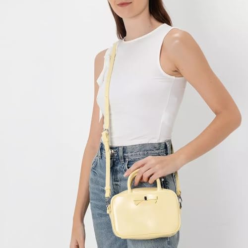 Aldo haliey Women's Yellow Satchel