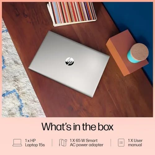 HP 15, Intel Core 5-120U (8GB DDR4, 512GB SSD) FHD, Anti-Glare, Micro-Edge, 15.6''/39.6cm, Win11, M365 Basic(1yr), Office Home24, Silver,1.59kg, fd0651TU, FHD Camera w/Privacy Shutter, Backlit Laptop