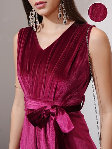Tokyo Talkies Women Maxi TTJ6011948 Maroon L