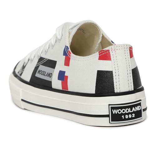 Woodland Women White Sneakers