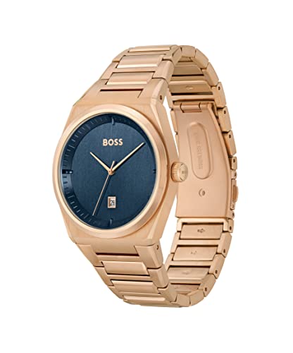 Hugo Boss Steer Analog Blue Dial Men's Watch-1513995