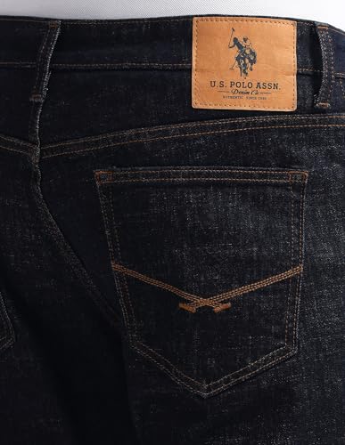 U.S. POLO ASSN. Men's Tapered Jeans (UDJENO1501_Blue