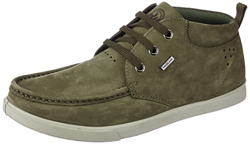 Woodland Mens GC 2174116NW Olive Green Casual Shoe UK (41 EU)(GC 2174116NW)