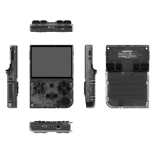 New World Anber-nic RG35XX 2024 Retro Handheld Game Console Linux System HDMI and TV Output 3.5 Inch IPS Screen 64G TF Card Classic Games 2600mAh Battery, Best Gift for Child