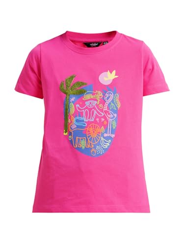 VERO MODA Girl's Boxy Pink T-Shirt