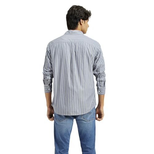 Levi's Men's Striped Slim Fit Shirt Multicolour