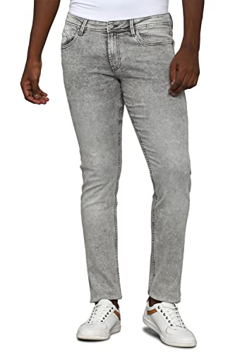 Allen Solly Men's Slim Jeans (ALDNVSLFD16285_Grey