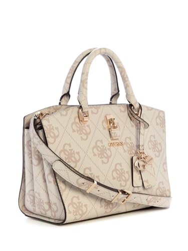 Guess Dove Logo Printed Queensland Luxury Satchel Bag