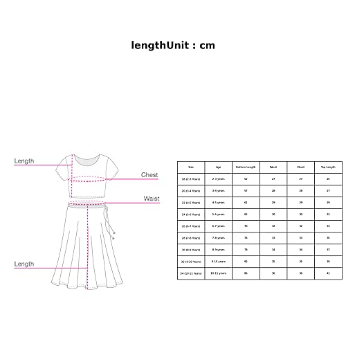 Hopscotch Girls Cotton Blend Ethnic Sets in Green Color For Ages (5-6 Years)