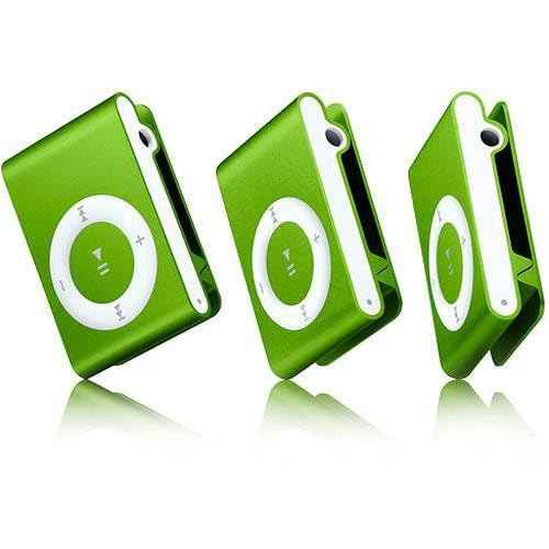 Drumstone 【Summer Season Offer Deal with 15 Years Warranty】 Latest Mini MP3 Player, Brightly Colored MP3 Player with Clip, Rechargeable, 3.5mm, for Boys and Girls (Green)