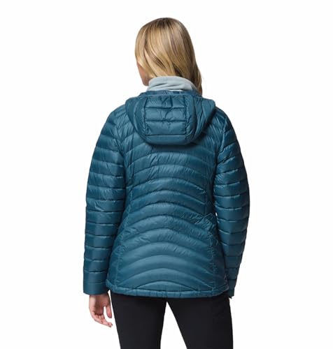 Columbia Women Teal OmniShield Corelite Down Jacket, 2XL