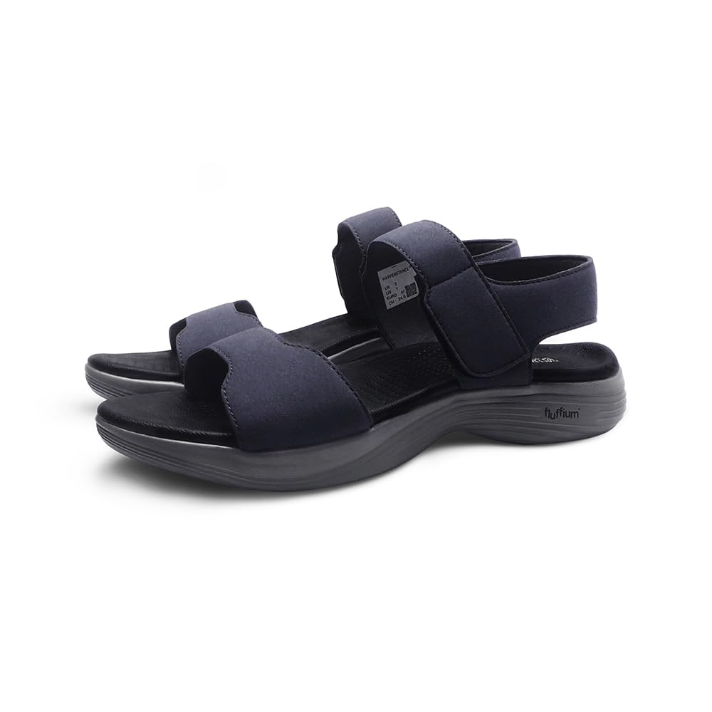 HAPPENSTANCE | AdaWomen’s Sandals – Stylish & Comfortable Open-Toe Flats | Casual Summer Sandals with Anti-Slip Sole Ada-Dark Mist-4
