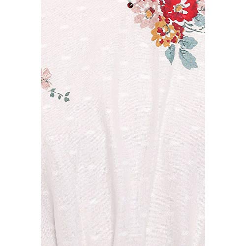 BIBA Women Printed Mix and Match Ankle Length(Dresses1074_Off White_36)
