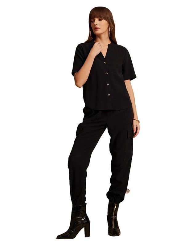 Kazo Jolene Joggers Black