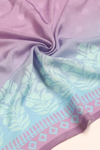 Soch Womens Blue Viscose Botanical Salwar Suit With Bead
