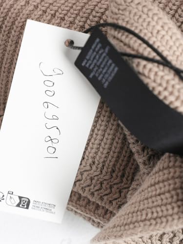 Jack & Jones Beige Organic Cotton Knitted Scarf