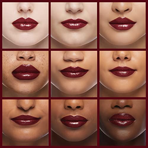 REVLON Lacquer Lip Balm, Matte Finish - Enticing, 1 Count, Red