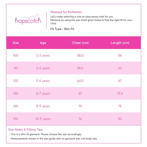 Hopscotch Girls Knee Length Party Dresses In Red Color For Ages (8-9 Years)