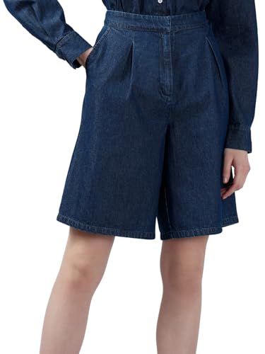VERO MODA Women Regular Fit Navy Shorts