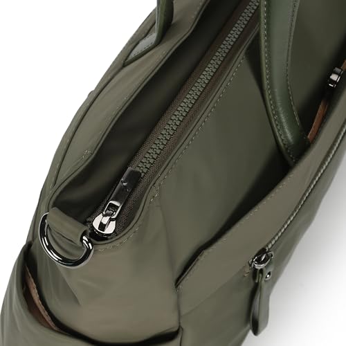 Fastrack Nylon Edit laptop Tote | Nylon Women’s Bag | 2 Compartments, 15" Padded Laptop Sleeve, Bottle Holders, Trolley Sleeve & Dual Carry Straps