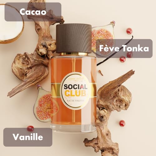 Jeanne Arthes Social Club Pour Homme Eau de Toilette for Men - 100ml